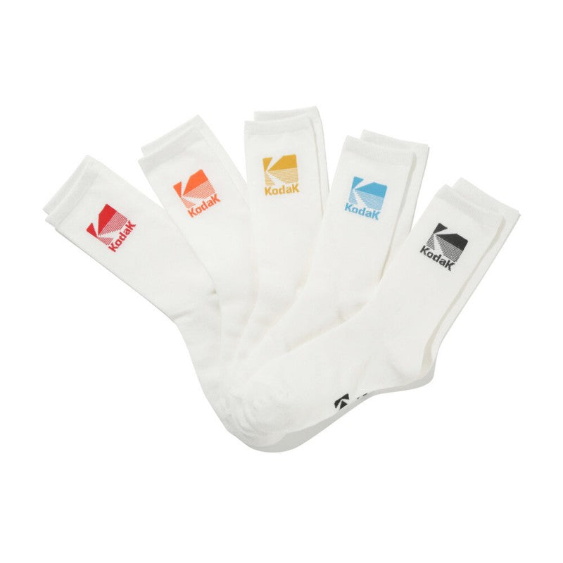 【WE ARE】韓國KODAK柯達休閒棉襪（5雙一組）K6143LSC51