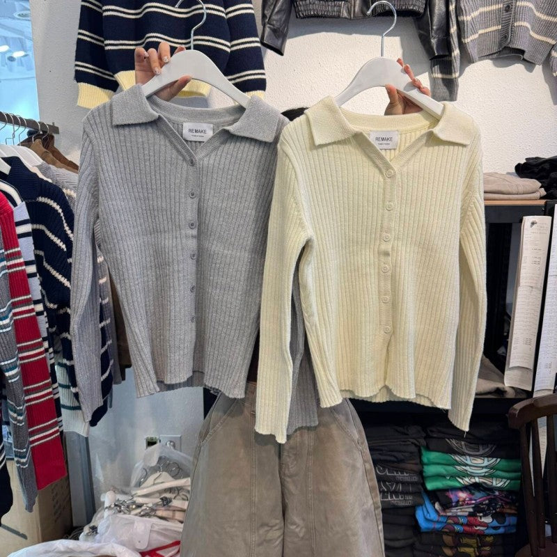 大茜選品【WE ARE】韓國 素面條紋針織衫 20251026-17