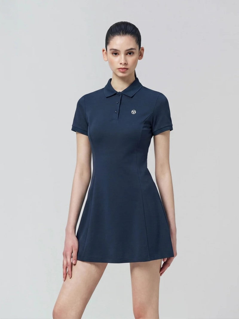 【WE ARE】韓國SERGIO TACCHINI polo領連身短裙（另附安全褲） TWOP11164