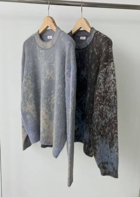 大茜選品【WE ARE】韓國東大門ARTS圓領毛衣上衣20251123-5