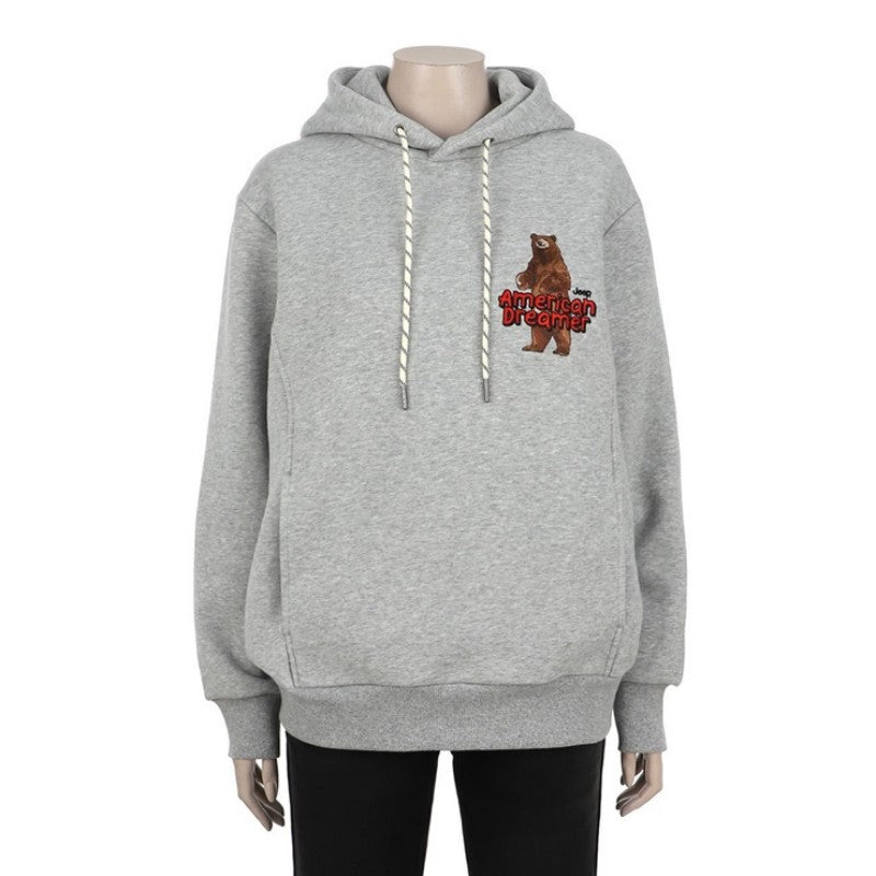 【WE ARE】韓國JEEP休閒連帽套頭大學T衛衣JQ4THU056