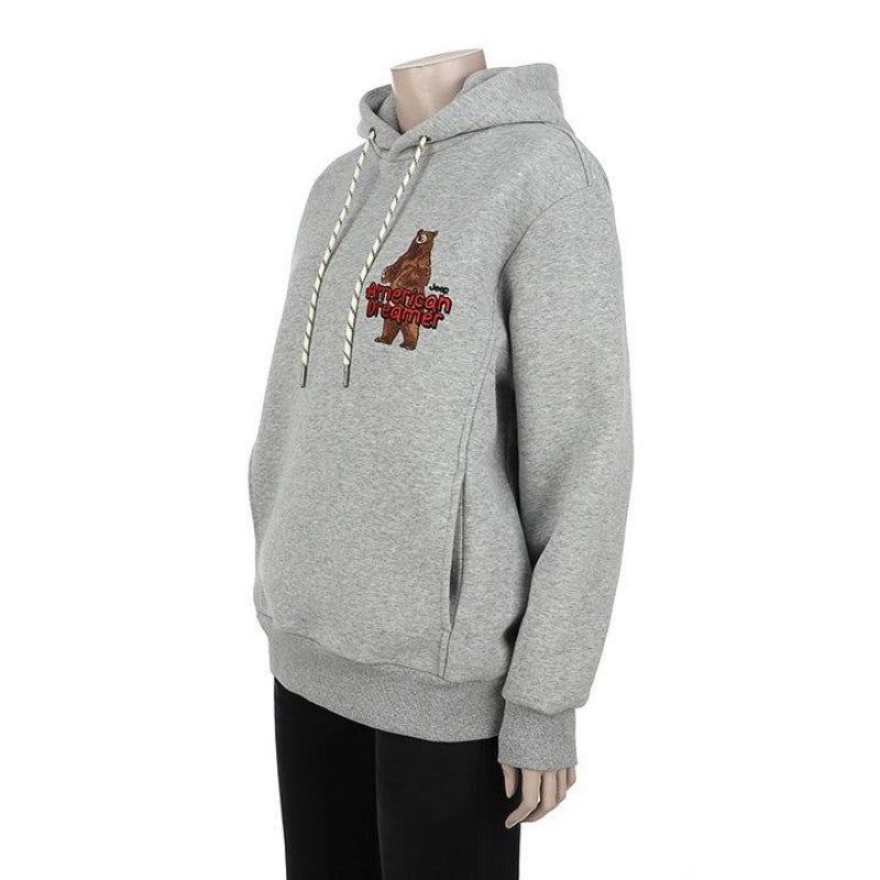 【WE ARE】韓國JEEP休閒連帽套頭大學T衛衣JQ4THU056