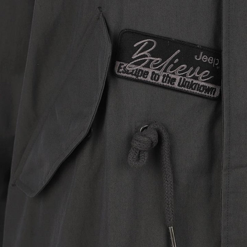 女款【WE ARE】韓國JEEP休閒連帽毛領長外套JQ4JPF101