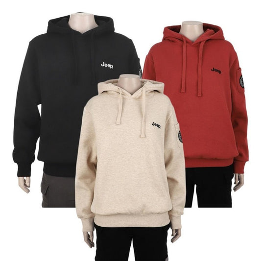 【WE ARE】韓國JEEP休閒連帽套頭大學T衛衣JQ4THU055