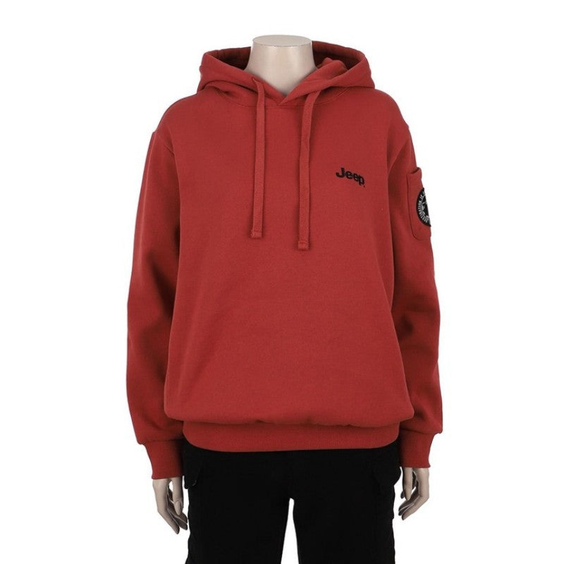 【WE ARE】韓國JEEP休閒連帽套頭大學T衛衣JQ4THU055