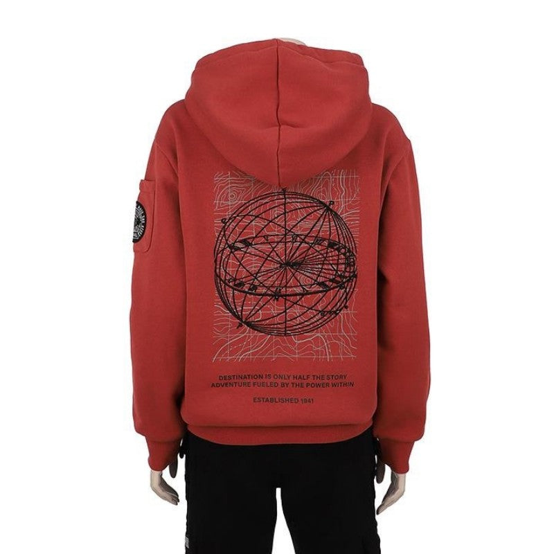 【WE ARE】韓國JEEP休閒連帽套頭大學T衛衣JQ4THU055