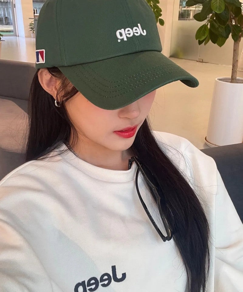 【WE ARE】韓國JEEP 休閒刺繡棒球帽 JR5GCU192