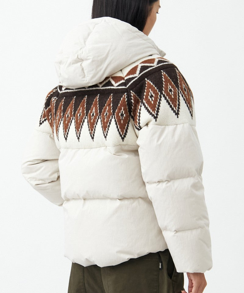 女款【WE ARE】韓國JEEP休閒連帽羽絨服JQ4JPF406