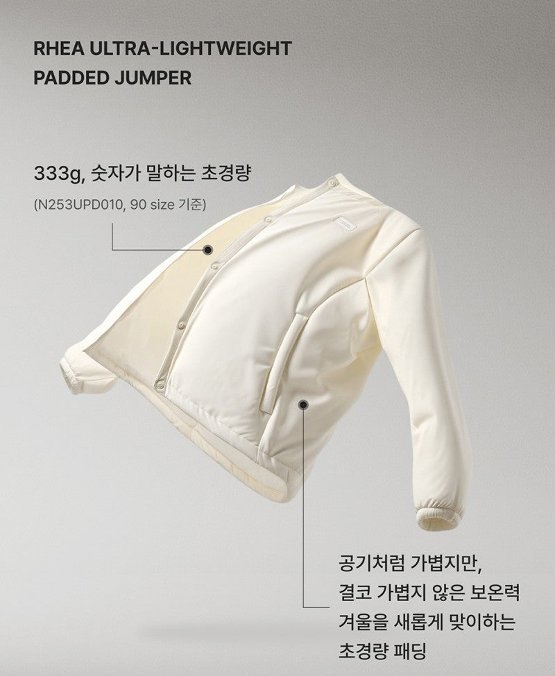 【WE ARE】韓國國家地理大學圓領羽絨夾克外套N253UPD010