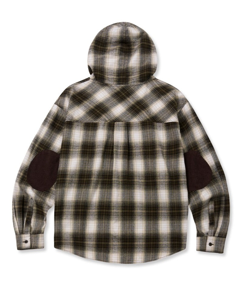 【WE ARE】韓國brownbreath連帽格子襯衫上衣BKFMSH002