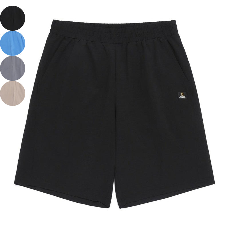 男女同款【WE ARE】韓國國家地理休閒短褲N262UHP190