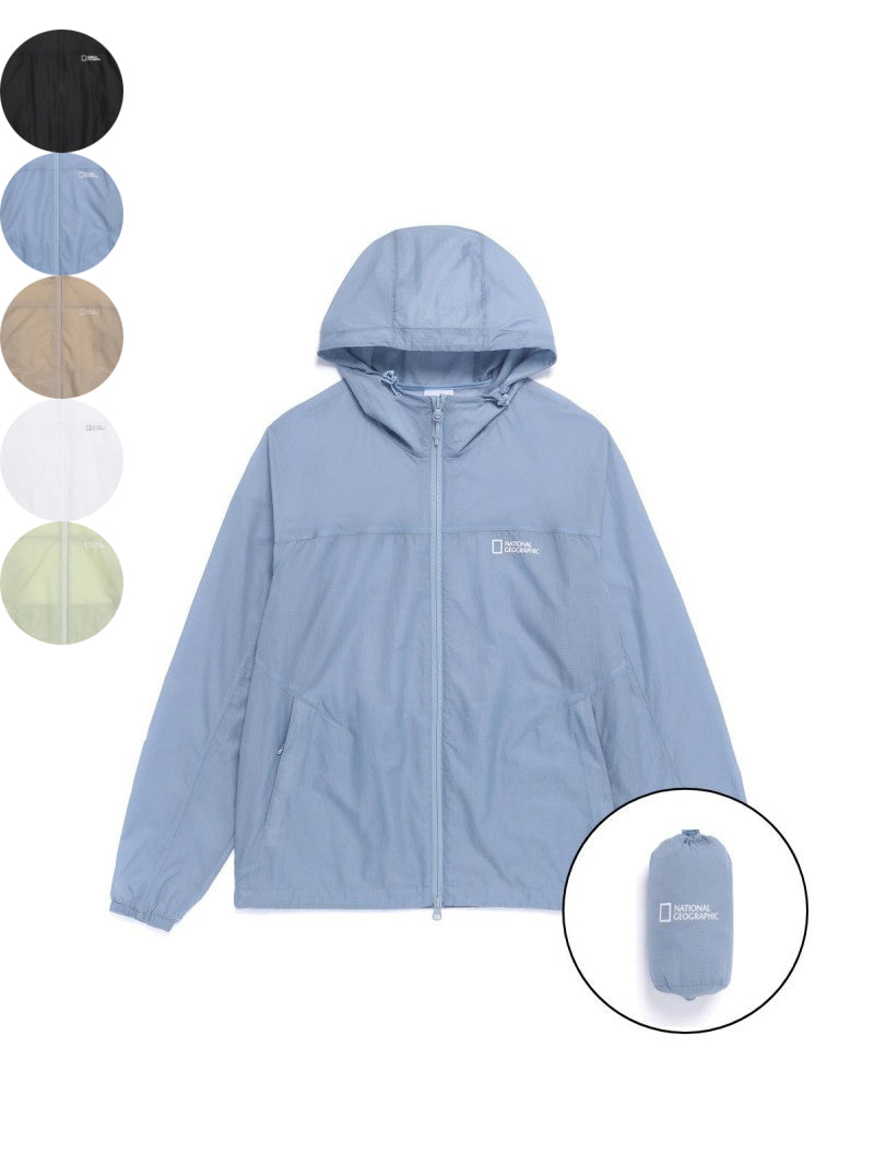 男女同款【WE ARE】韓國國家地理休閒連帽外套N262UJP011