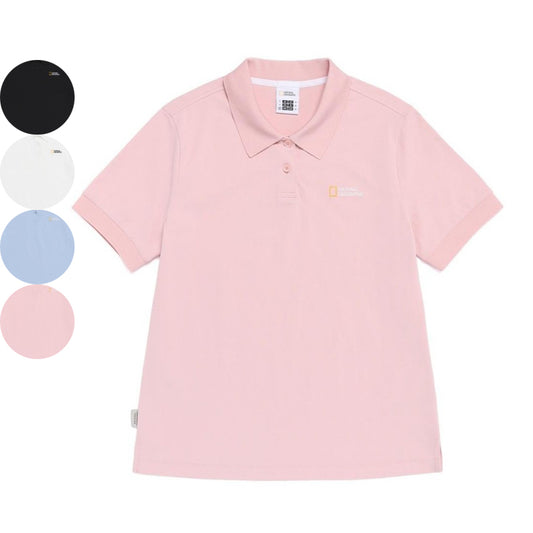 【WE ARE】韓國國家地理短袖POLO領T恤N262WPL020