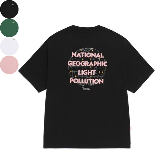 男女同款【WE ARE】韓國國家地理休閒T恤N262UTS072