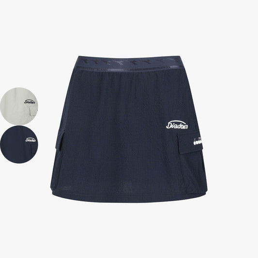 【WE ARE】韓國Diadora休閒短裙D6222LSK47