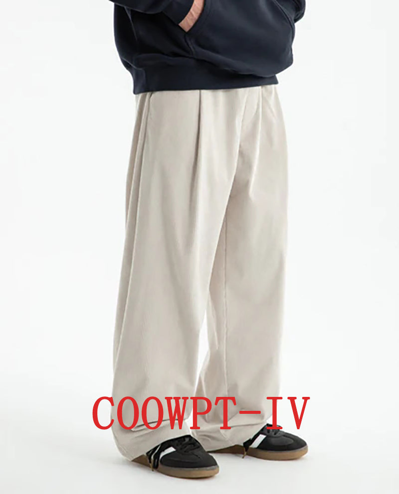 【WE ARE】韓國BRENSON 男款燈心絨休閒褲coowpt