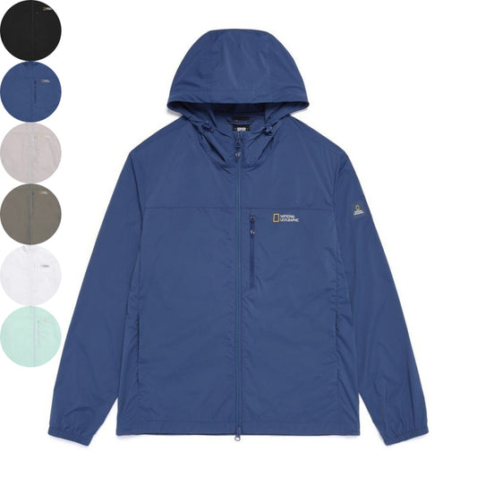 男女同款【WE ARE】韓國國家地理休閒連帽外套N262UJP010