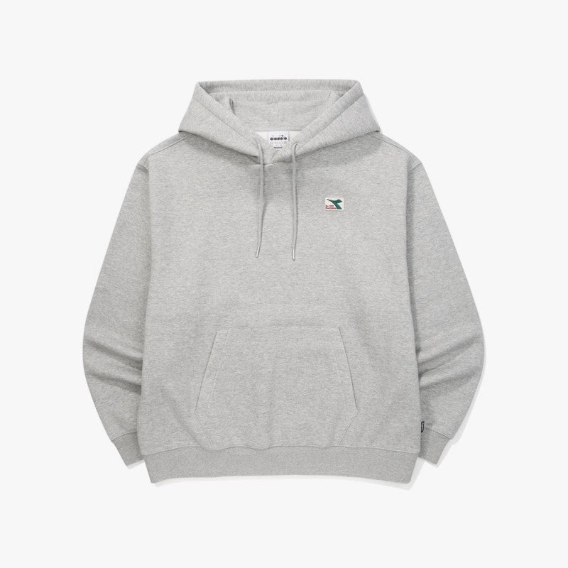 【WE ARE】韓國Diadora休閒連帽大學T衛衣D5423LHD80