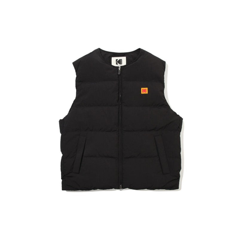 【WE ARE】韓國KODAK柯達 圓領鴨絨雙拉鏈背心 K5423EDV81