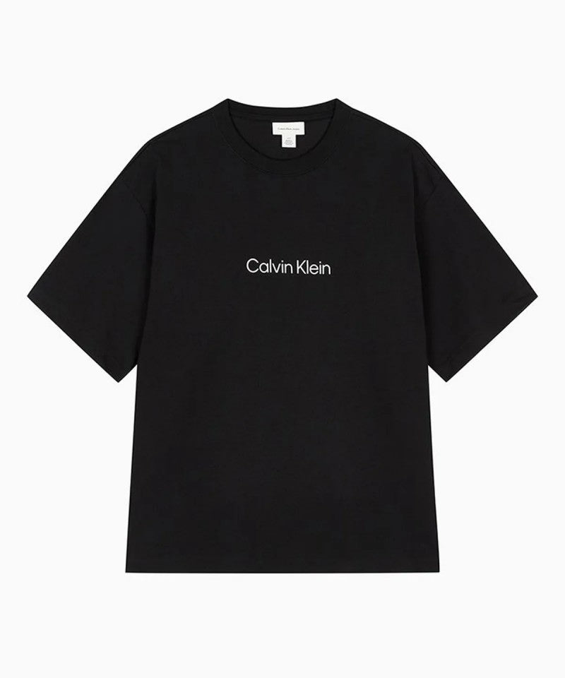 免稅版 劉以豪同款【WE ARE】韓國Calvin Klein 男款膠印短袖T恤 40HM228