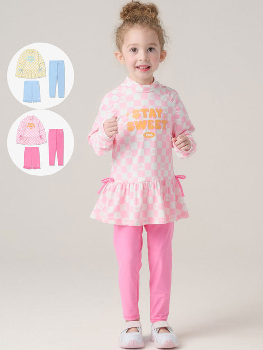3PCS【WE ARE】韓國FILA KIDS速乾防曬套裝SW07G002
