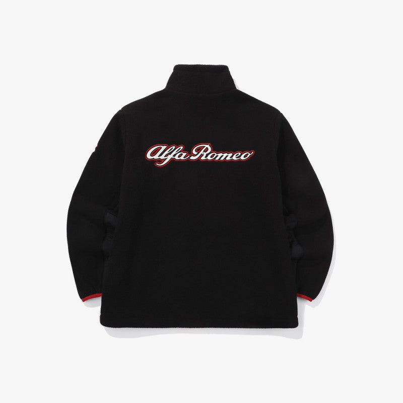 【WE ARE】Korea Diadora Suede Stand Collar Jacket D4421LFJ99