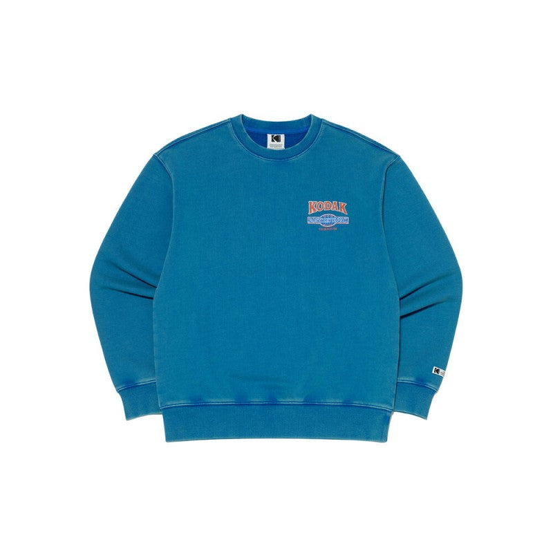 中性款【WE ARE】韓國KODAK柯達布標刷舊大學T K6123LFSO1