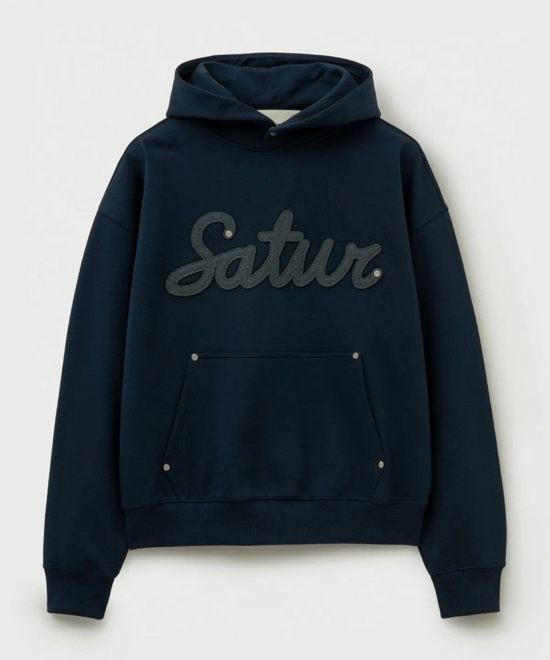 男女同款【WE ARE】韓國Satur鉚釘連帽大學T SA243UTH09/SA251UTH03/SA253UTH03