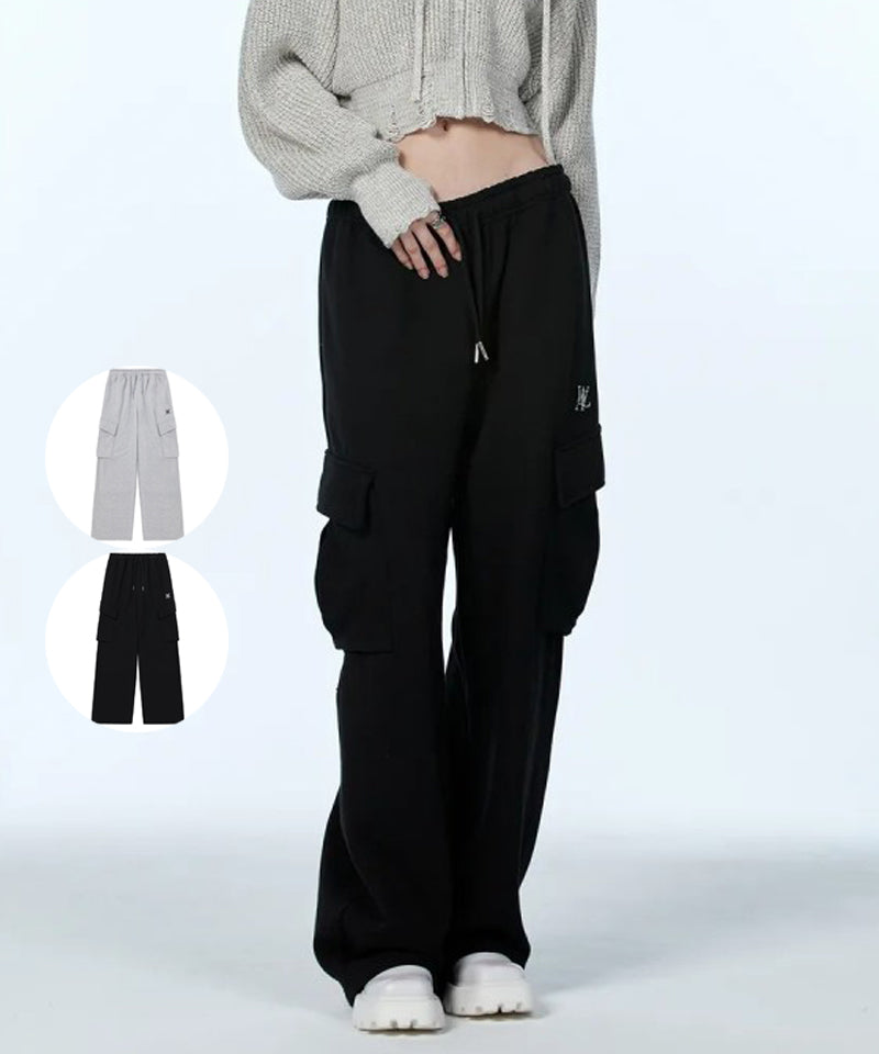 【WE ARE】韓國WAL WOOALONG 口袋工裝棉褲 WL233JLP07U