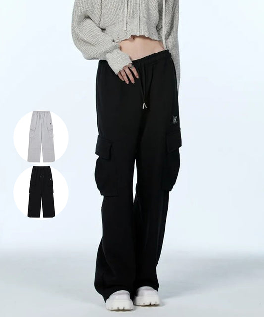 【WE ARE】韓國WAL WOOALONG 口袋工裝棉褲 WL233JLP07U