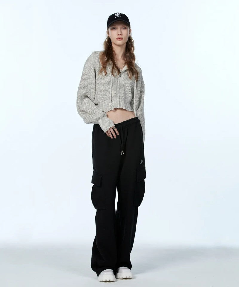 【WE ARE】韓國WAL WOOALONG 口袋工裝棉褲 WL233JLP07U