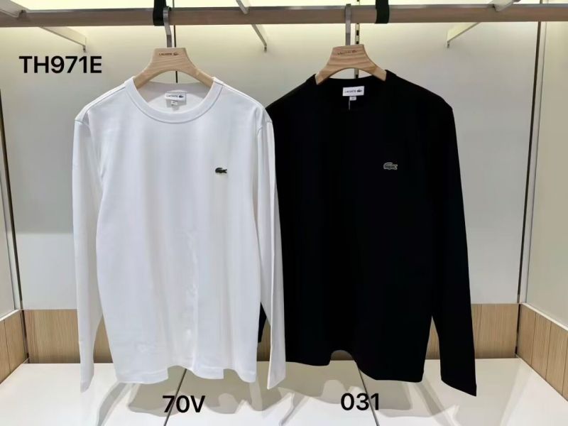 折扣款男款【WE ARE】韓國LACOSTE 長袖T恤TH971E54N