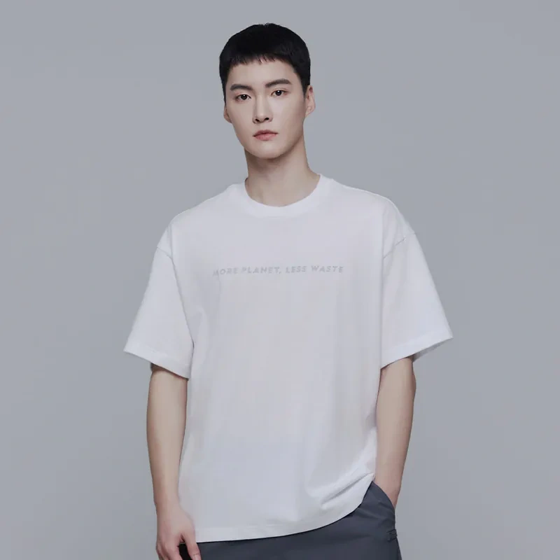 Same style for men and women [WE ARE] Korean NG National Geographic purchasing casual short-sleeved T-shirt N242UTS230