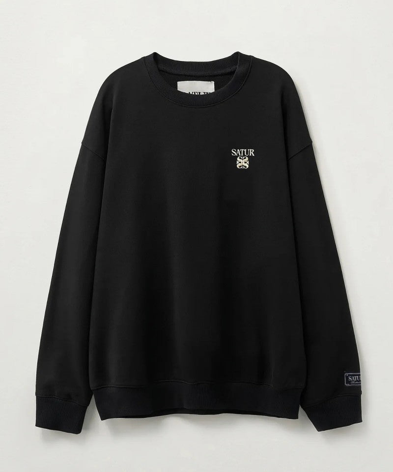 【WE ARE】韓國Satur圓領大學T衛衣SA253UTM04