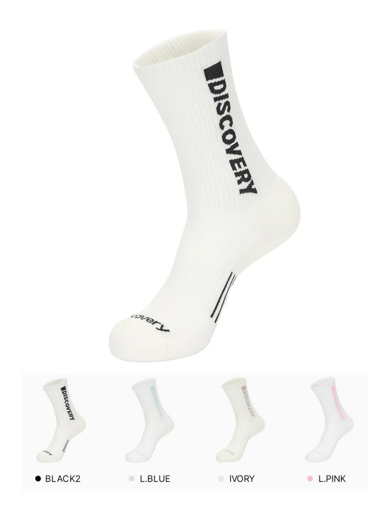 【WE ARE】韓國Discovery 大logo運動襪DXSO7014N
