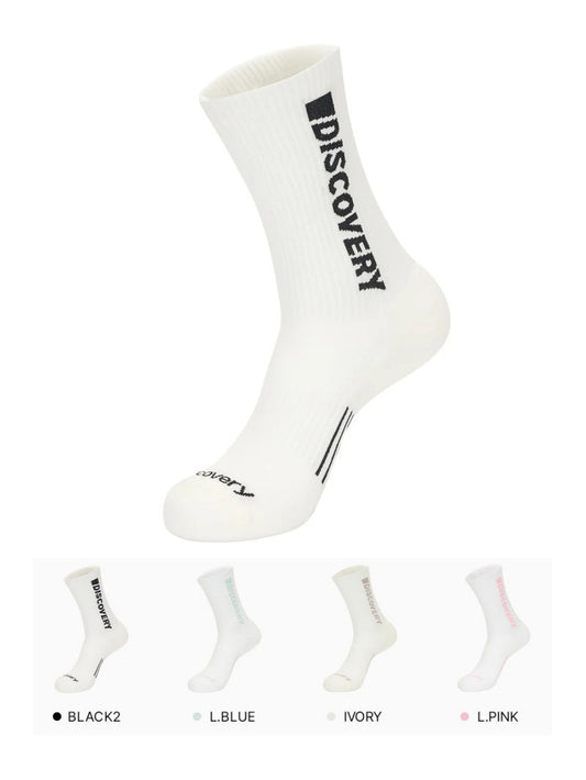【WE ARE】韓國Discovery 大logo運動襪DXSO7014N