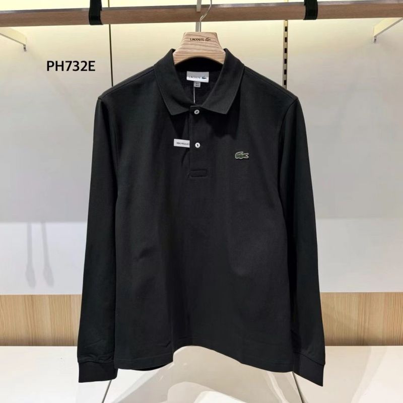 【WE ARE】韓國LACOSTE 男款POLO衫長袖T恤PH732E54N