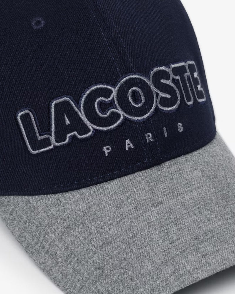 【WE ARE】韓國LACOSTE 拼色英字棒球帽RK313E54N