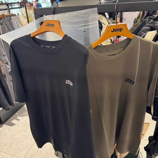 【WE ARE】韓國JEEP 經典logo短袖T恤（兩件組）JQ3TSU299