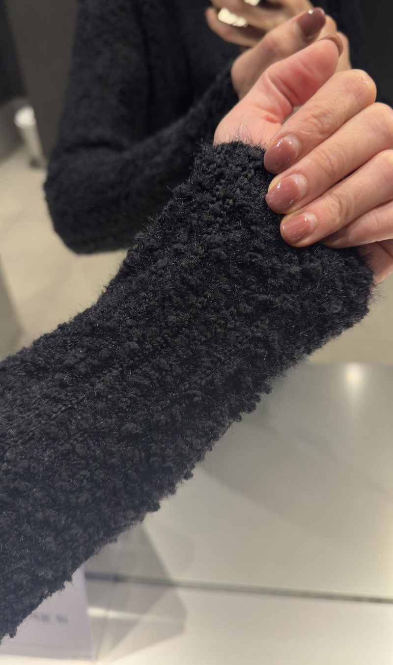 （有彈性）大茜選品【WE ARE】韓國TD 短版圓領小香風外套 SAC3NT003AA