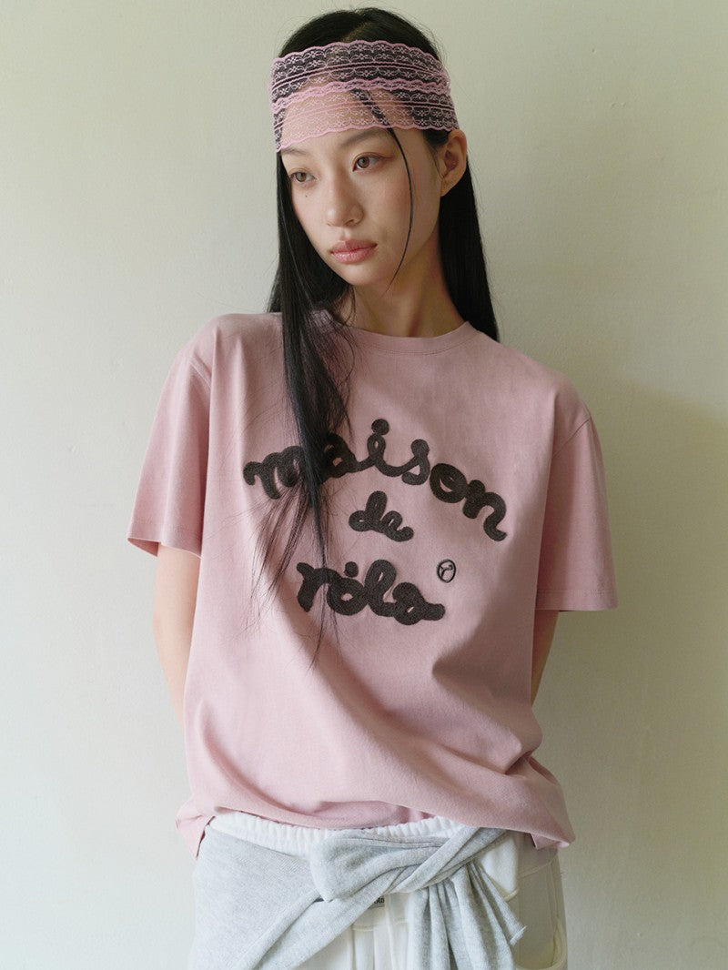 【WE ARE】韓國Rolarola休閒短袖T恤RMP3DJTS26308M