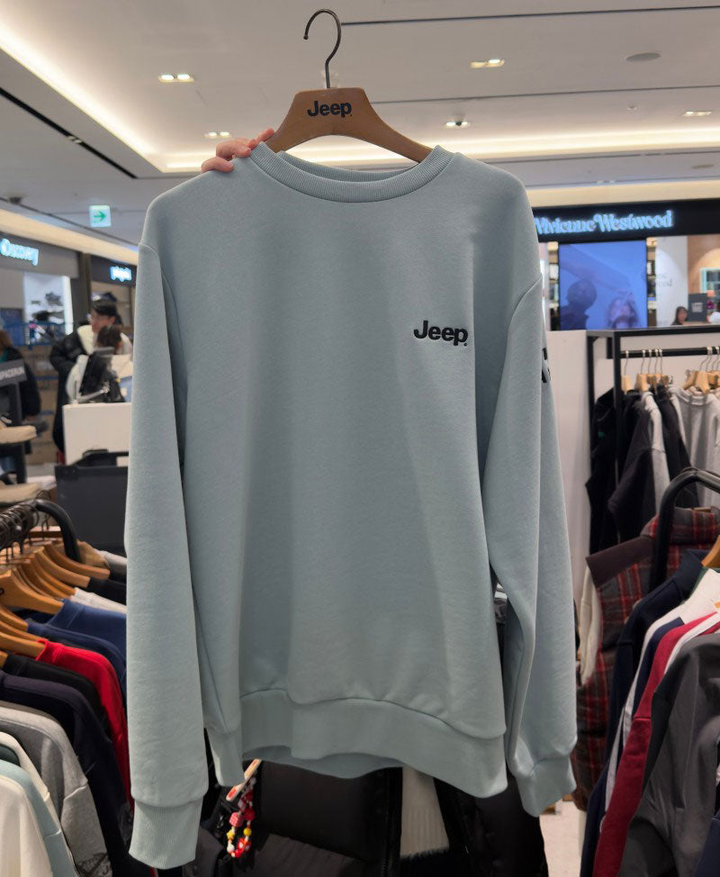 【WE ARE】韓國JEEP休閒圓領大學T衛衣JR1TSU802