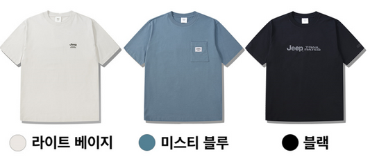 折扣款【WE ARE】韓國JEEP休閒短袖T恤JQ6TSU201