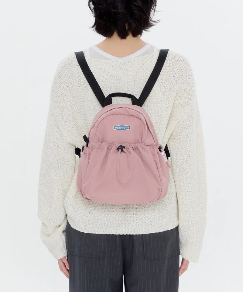 【WE ARE】韓國ALAVAGUE休閒雙肩背包듀공백 S