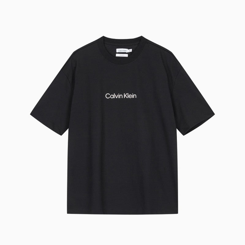 免稅版 劉以豪同款【WE ARE】韓國Calvin Klein 男款膠印短袖T恤 40HM228