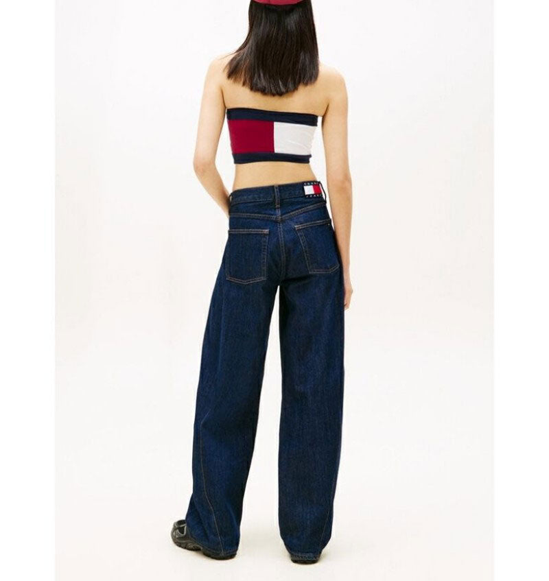 建議小胸【WE ARE】韓國TOMMY JEANS 針織平口（胸圍85以下） T32G0TTO47TWT1