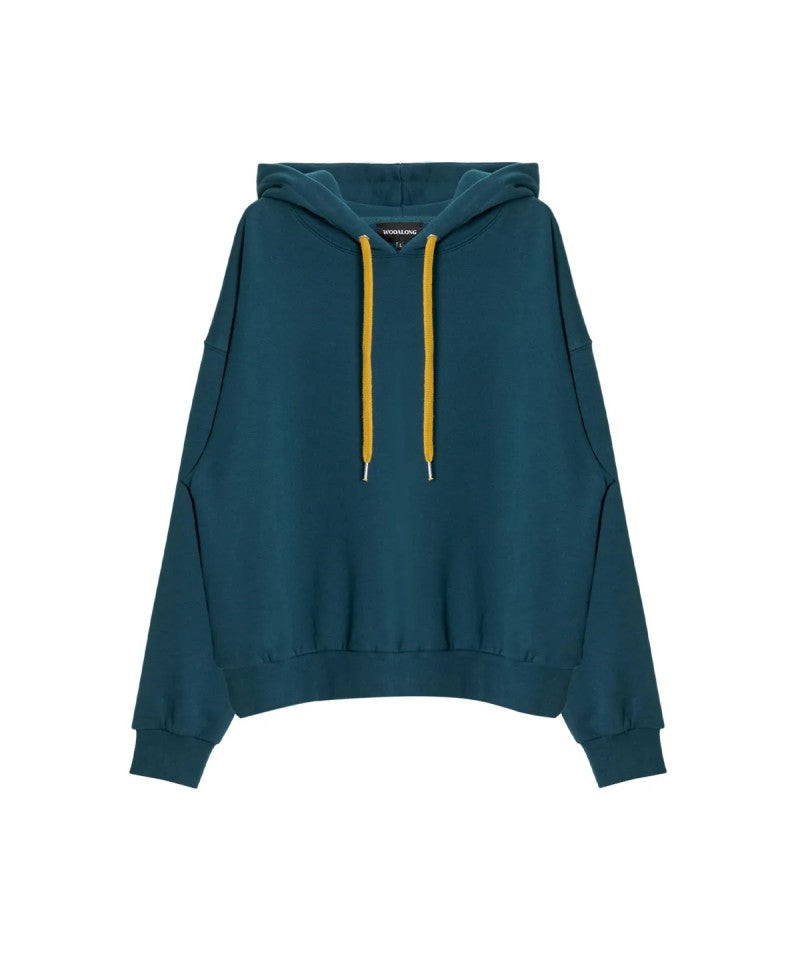 男女同款【WE ARE】韓國WAL WOOALONG連帽大學T衛衣WL243JHD04U