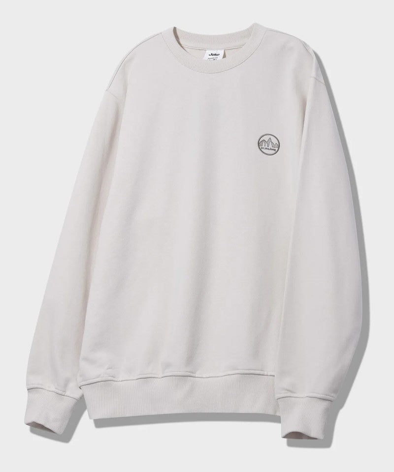 【WE ARE】韓國JEEP休閒圓領大學T衛衣JQ5TSU812