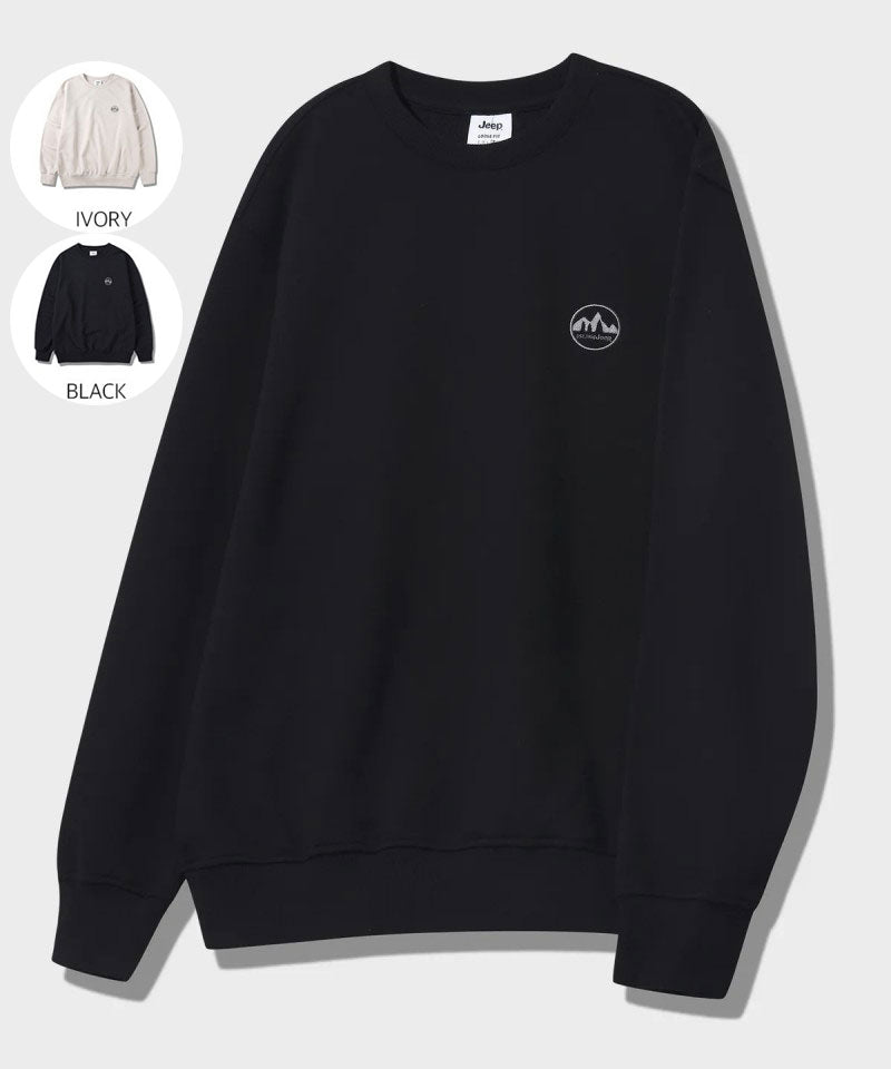【WE ARE】韓國JEEP休閒圓領大學T衛衣JQ5TSU812