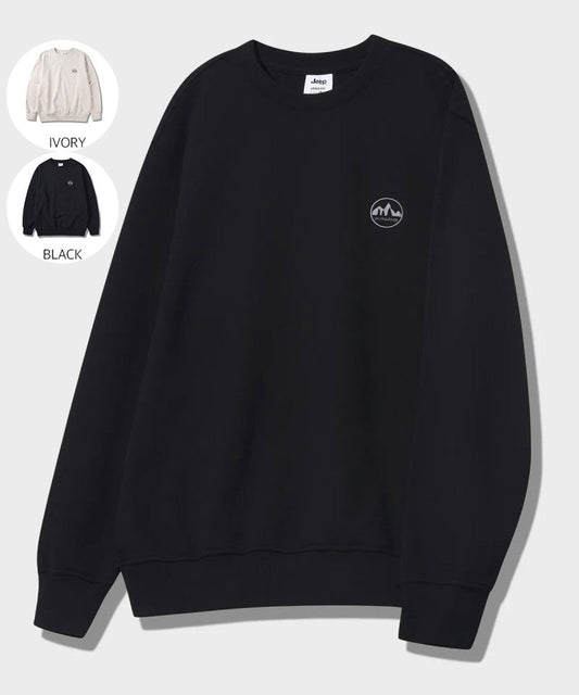 【WE ARE】韓國JEEP休閒圓領大學T衛衣JQ5TSU812